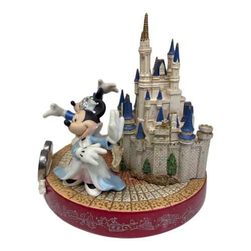 DISNEY (ディズニー) フィギュリン 20周年記念 シンデレラ城 ミッキー＆ミニー