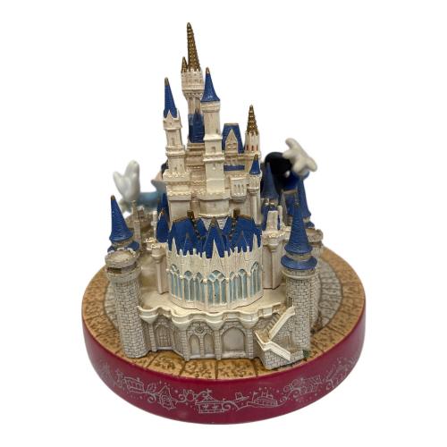 DISNEY (ディズニー) フィギュリン 20周年記念 シンデレラ城 ミッキー＆ミニー