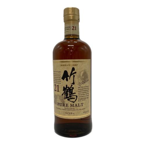 ニッカ 竹鶴 ジャパニーズウィスキー 21年 @ 700ml