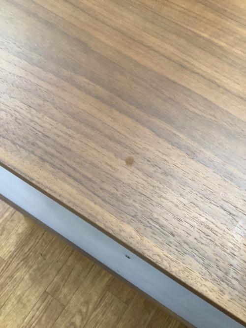 Moda en Casa (モーダエンカーサ) キャビネット ホワイト×ナチュラル 2枚扉 3段引出