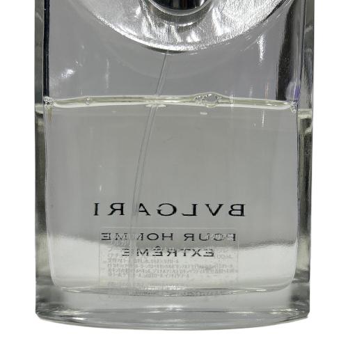BVLGARI (ブルガリ) オードトワレ キャップ欠品 プールオム エクストリーム 100ml 残量50%-80%