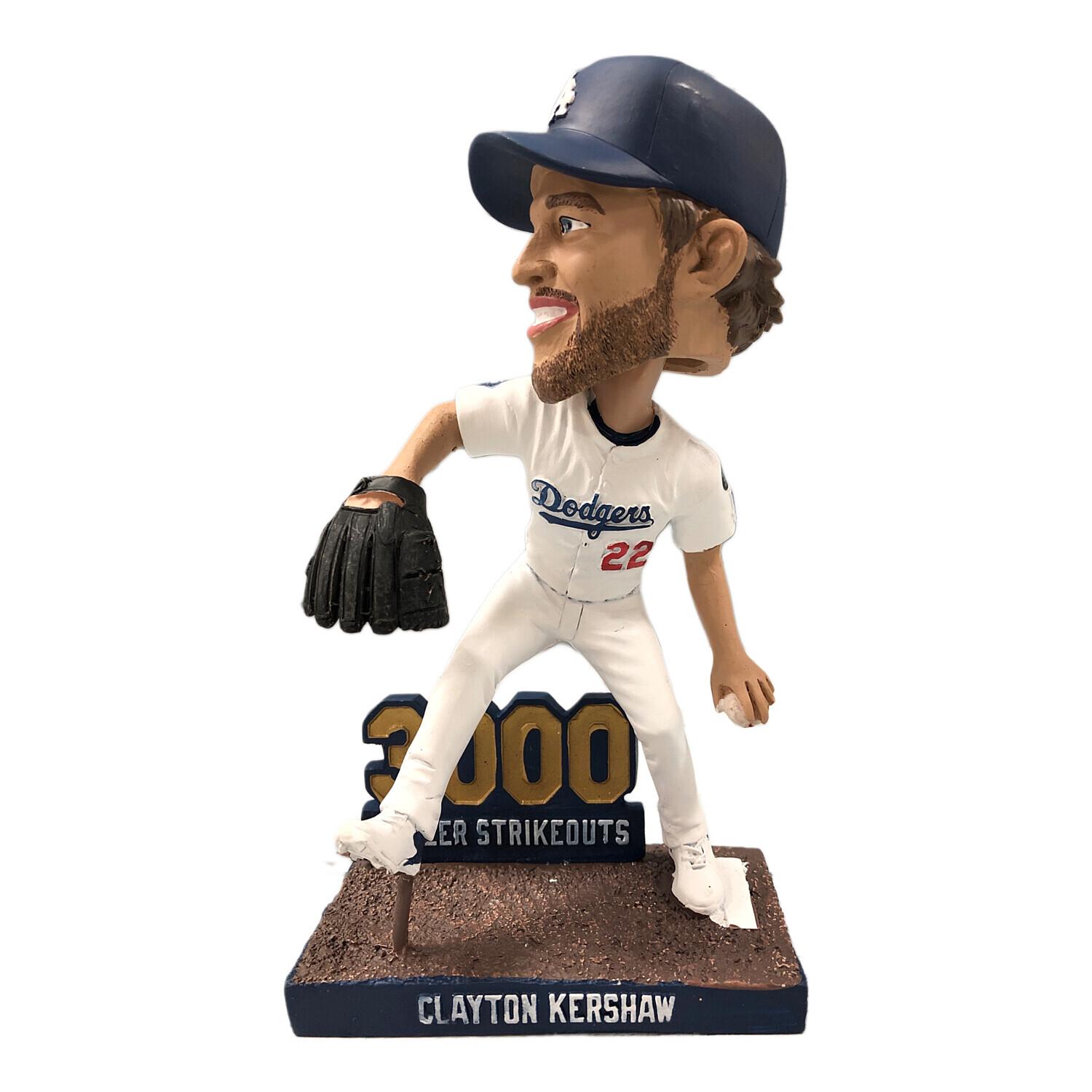 クレイトン・カーショウ (Clayton Kershaw) ボブルヘッド 未開封 CLAYTON KERSHAW 3000 CAREER STRIKEOUTS(クレイトン・カーショウ3000