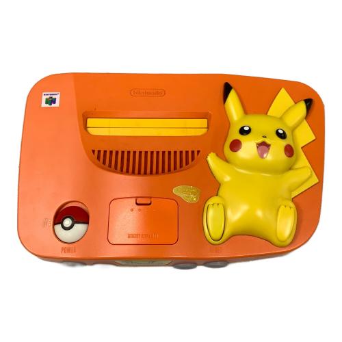 Nintendo (ニンテンドー) Nintendo64 ピカチュウ NUS-101 動作確認済み NUJ15786141