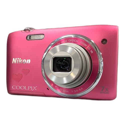 Nikon (ニコン) コンパクトデジタルカメラ シール有 COOLPIX S3500 24019922