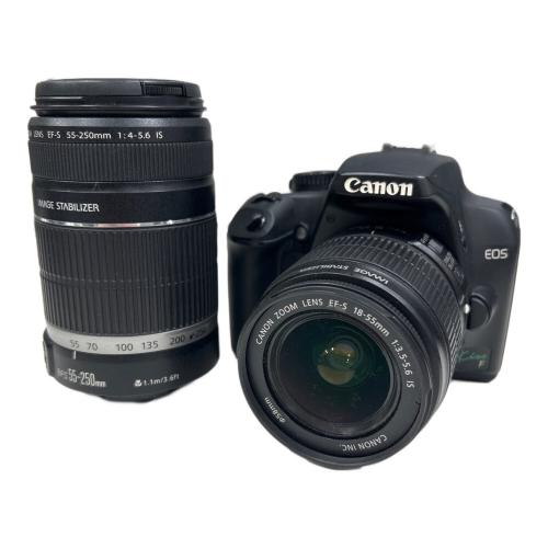 CANON (キヤノン) デジタル一眼レフカメラ ダブルズームキット DS126191 EOS Kiss F 0310116412