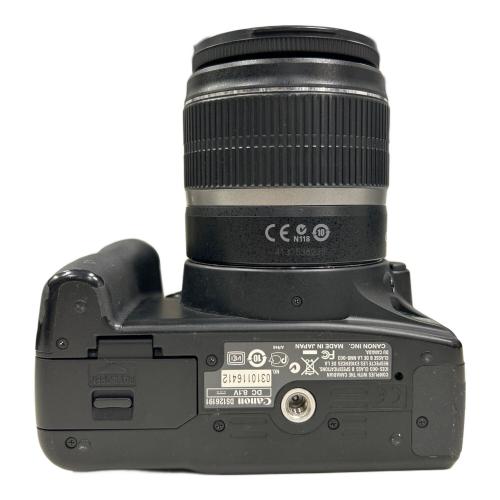 CANON (キヤノン) デジタル一眼レフカメラ ダブルズームキット DS126191 EOS Kiss F 0310116412