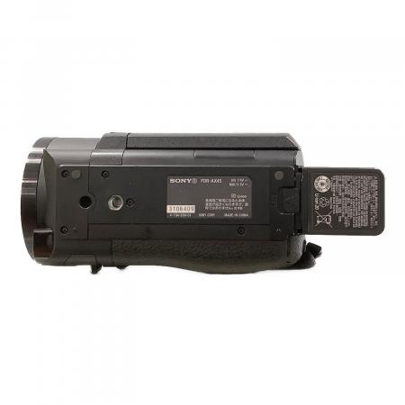 極美品 SONY FDR-AX45 メモリー64GB内蔵【安心返金保証付き】 SONY (ソニー) ビデオカメラ 2018年製 857万画素 SDカード対応 内蔵