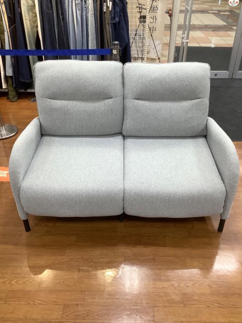 ニトリ カウチソファーにもなるソファーベッド グレー