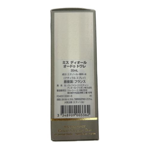 Christian Dior (クリスチャン ディオール) フレグランス ミスディオール オードトワレ  30ml 残量80%-99% 箱付 箱に成分表記有