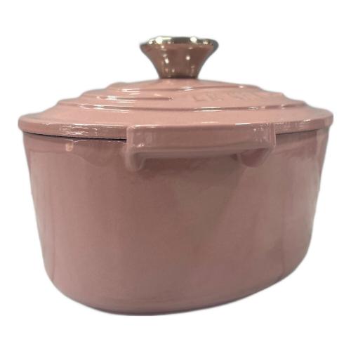 LE CREUSET (ルクルーゼ) 両手鍋 ピンク ココット・ダムール