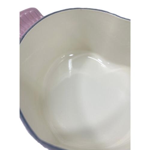 LE CREUSET (ルクルーゼ) 両手鍋 ピンク ココット・ダムール