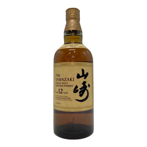 サントリー 山崎 シングルモルトウイスキー 12年 700ml