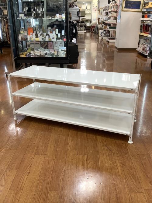 無印良品 (ムジルシリョウヒン) ユニットシェルフ ホワイト 179 3段