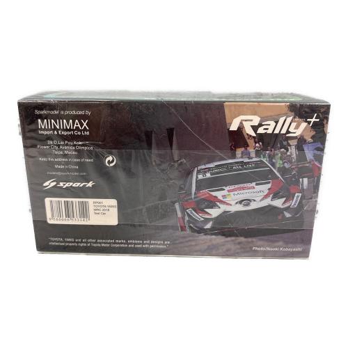 RALLY+ (ラリープラス) TOYOTA YARIS WRC 2018 Test Car モデルカー