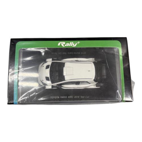 RALLY+ (ラリープラス) TOYOTA YARIS WRC 2018 Test Car モデルカー