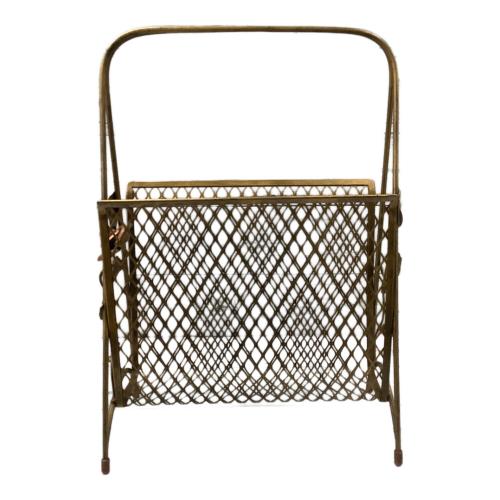 アンティーク調マガジンラック 薔薇