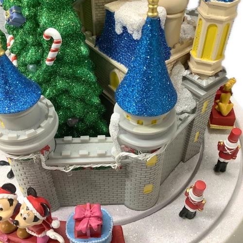 DISNEY (ディズニー) クリスマスオーメント センターピース パレードシーン キャラクターグッズ 動作確認済