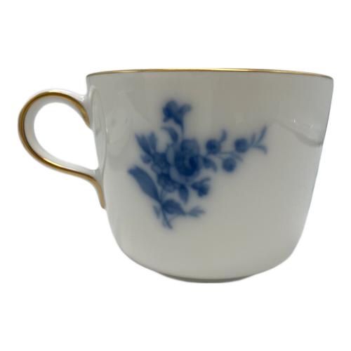 大倉陶園 (オオクラトウエン) モーニングカップ&ソーサー ブルーローズ