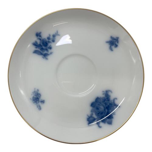 大倉陶園 (オオクラトウエン) モーニングカップ&ソーサー ブルーローズ