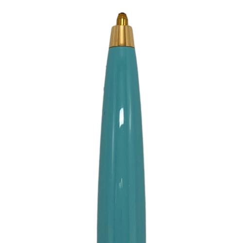 TIFFANY & Co. (ティファニー) ボールペン スカイブルー×ゴールドカラー