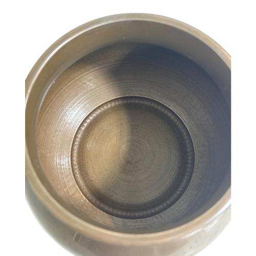 清右衛門(せいえもん) 唐銅エフゴ建水 箱付