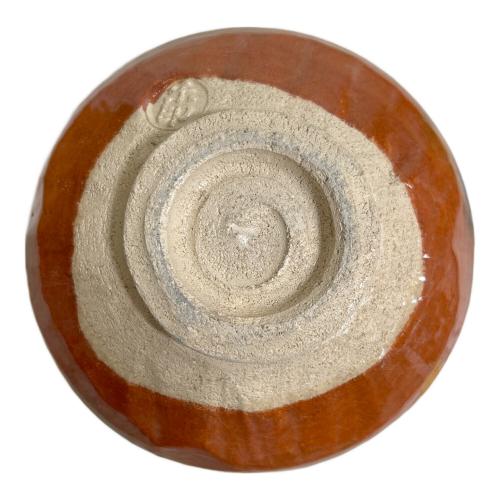 楽焼 (ラクヤキ) 赤茶碗 箱付