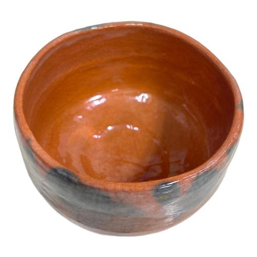 楽焼 (ラクヤキ) 赤茶碗 箱付