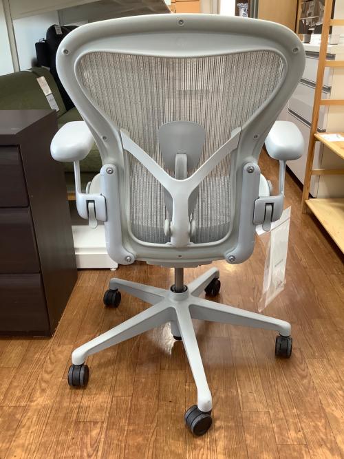 Herman Miller (ハーマンミラー) アーロンチェア AER1A13 ボイスチャーフィット/フル装備 サイズ/A 86 グレー