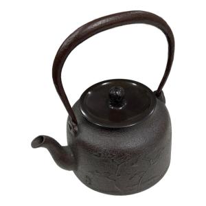 鉄瓶 真形 佐藤 清光作 浜松地紋