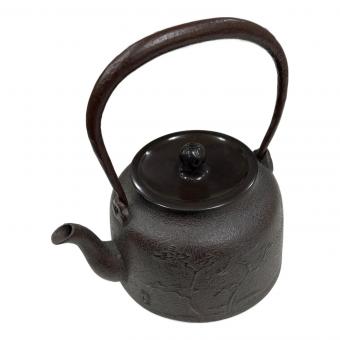 鉄瓶 真形 佐藤 清光作 浜松地紋