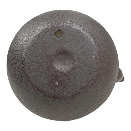 鉄瓶 真形 佐藤 清光作 浜松地紋