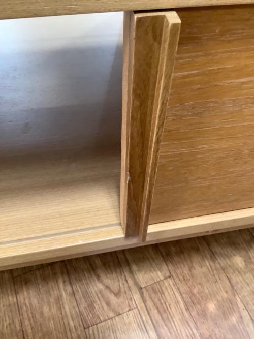 UNICO (ウニコ) テレビボード 二枚扉 廃盤品 ブラウン Albero