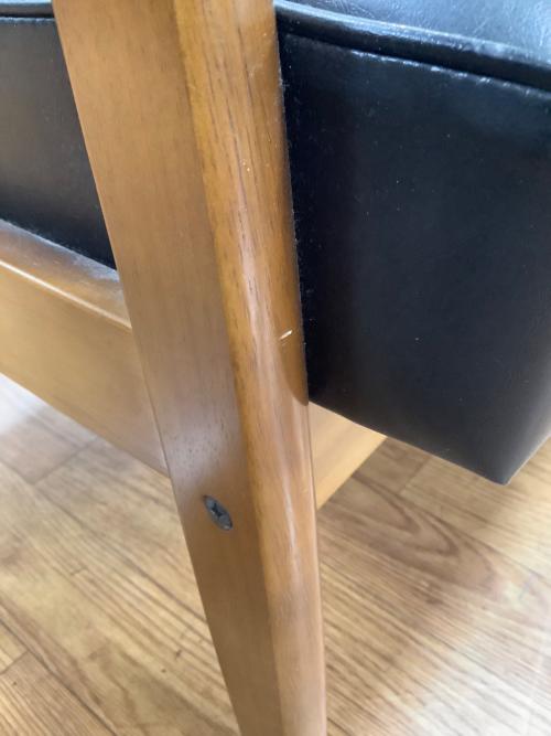 カリモク60 (カリモクロクマル) Kチェア W36173BW スタンダードブラック