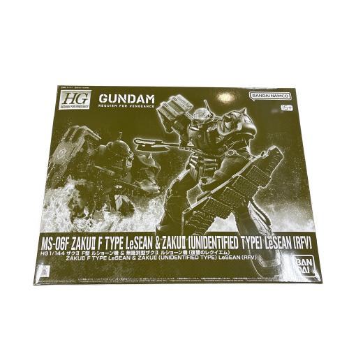 BANDAI (バンダイ) HG ザクII F型 ルショーン機 & 無識別型ザクII ルショーン機 (復讐のレクイエム) ガンプラ