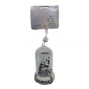 DISNEY (ディズニー) 蒸気船ウィリー ライト＆音付きガラスドームオーナメント ディズニーグッズ
