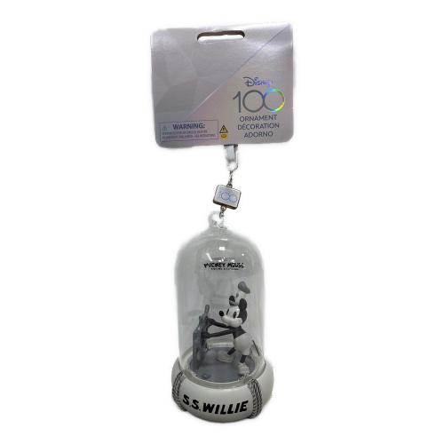 DISNEY (ディズニー) 蒸気船ウィリー ライト＆音付きガラスドームオーナメント ディズニーグッズ