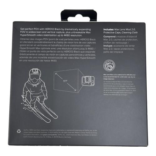 GoPro (ゴープロ) MAX LENS MOD 2.0 ADWAL-002 hero12