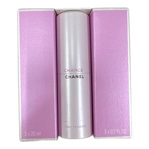 CHANEL (シャネル) オードトワレ チャンス ツイスト&スプレー 箱付 箱に成分表記有 3×20ml 残量80%-99%