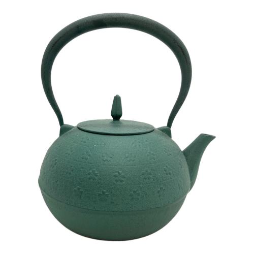 池永鉄工 (イケナガテッコ) 鉄瓶 南部鉄器 グリーン