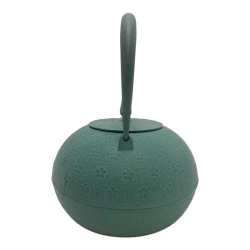 池永鉄工 (イケナガテッコ) 鉄瓶 南部鉄器 グリーン