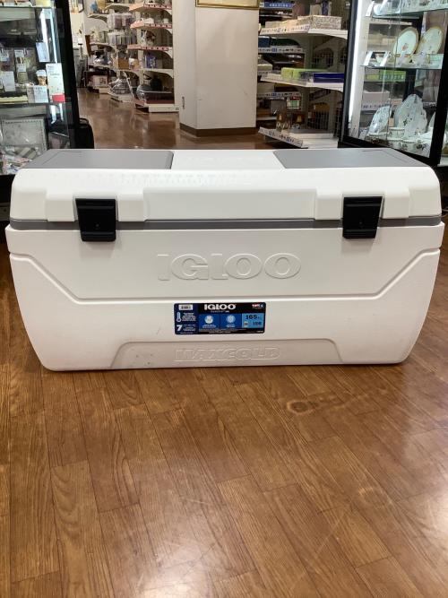 iGloo (イグルー) MAXCOLD 165 クーラーボックス 225 ホワイト×グレー