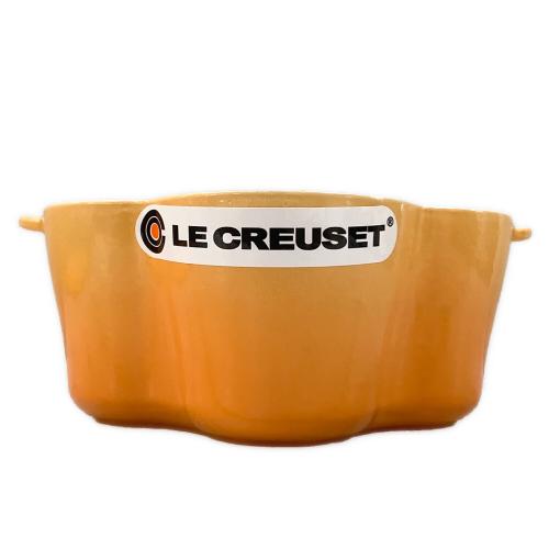 LE CREUSET (ルクルーゼ) 花型鍋 25034 SIZE 20cm オレンジ ココット・ロンド