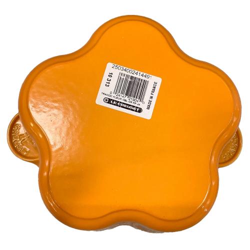 LE CREUSET (ルクルーゼ) 花型鍋 25034 SIZE 20cm オレンジ ココット・ロンド