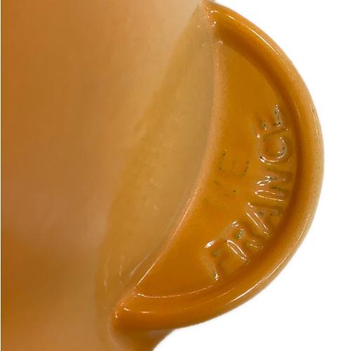 LE CREUSET (ルクルーゼ) 花型鍋 25034 SIZE 20cm オレンジ ココット・ロンド