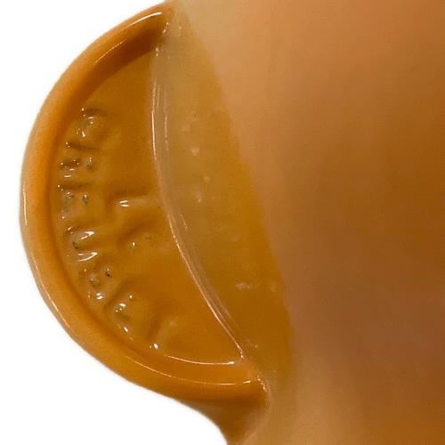 LE CREUSET (ルクルーゼ) 花型鍋 25034 SIZE 20cm オレンジ ココット・ロンド
