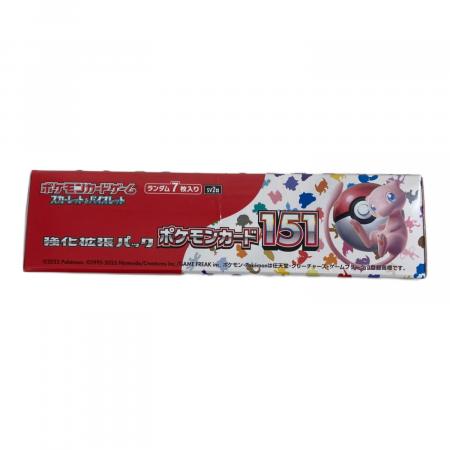 強化拡張パック ポケモンカード151 ポケモンカード @ Π｜トレファクONLINE