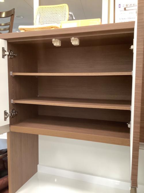 ニトリ レンジボード 276 幅120㎝ ブラウン リガーレ