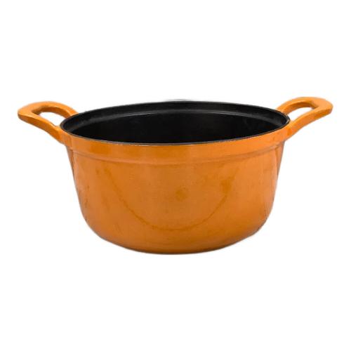 Fissler (フィスラージャパン) 両手鍋 オレンジ