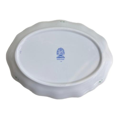 Herend (ヘレンド) オーバルプレート アポニーグリーン