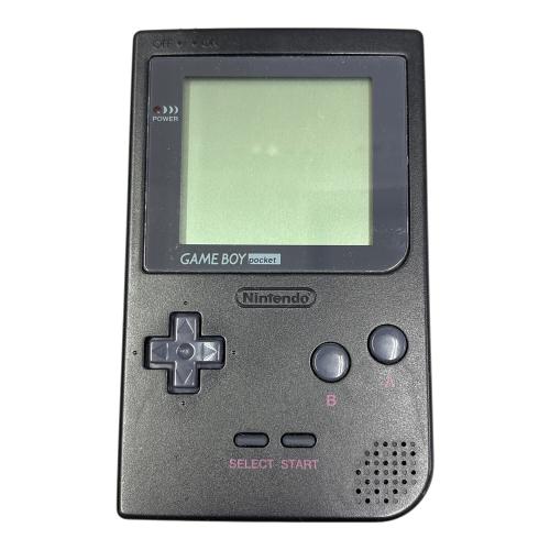 Nintendo (ニンテンドー) GAMEBOY POCKET MGB-001 ブラック 動作確認済み
